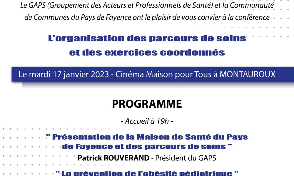 2ème Conférence du 17 janvier 2023