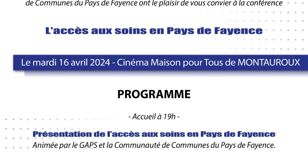 2ème conférence du 16 avril 2024