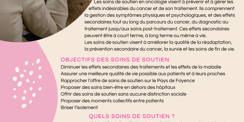 Mise en place de soins de soutien pour les patients touchés par un cancer dans le Pays de Fayence